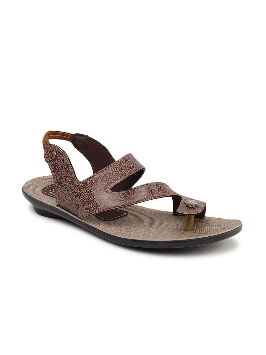 Paragon Men's 6600 Brown Waterproof Round Toe Flipflop And Chappal | Soni  Traders Inc.